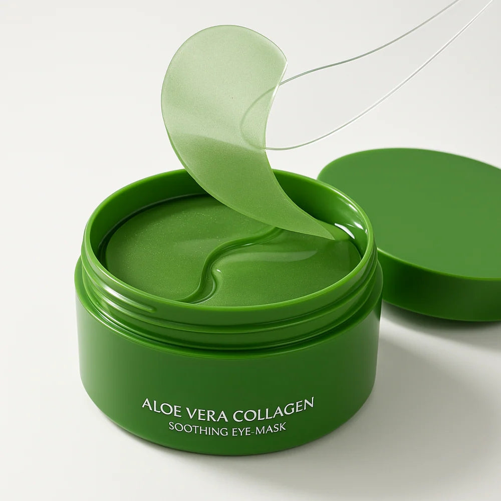 Patch per gli occhi all'aloe vera e collagene